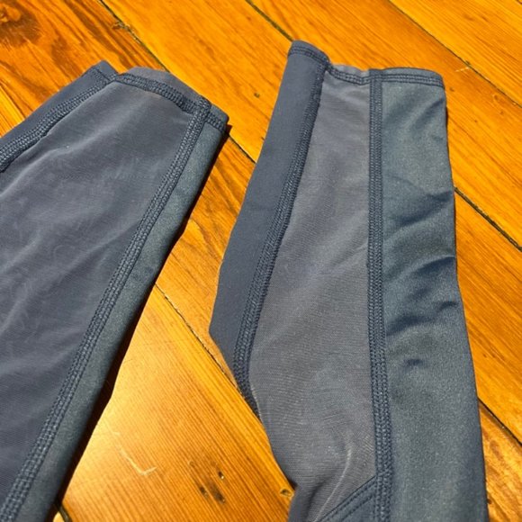 ALO YOGA PIC LEGGINGS BLUE MESH FULL LENGTH SIZE XS - Picture 6 of 6